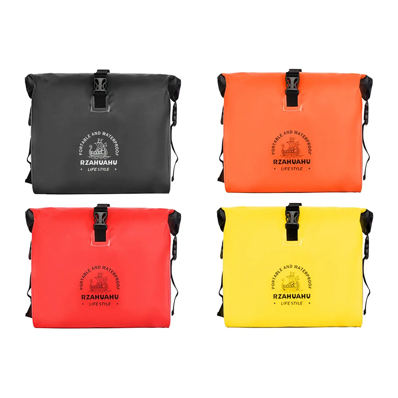 

Bike Pannier Bag Adjustment 9L Motorcycle Luggage Bag Easily Installation