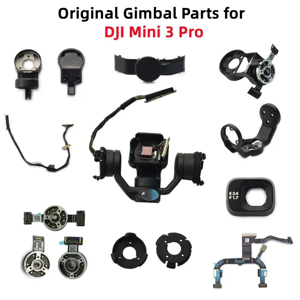 Description Picture 2 of itemOriginal PTZ Parts for DJI Mini 3 Pro Drone Gimbal Housing Camera Lens Signal Cable Yaw Pitch Roll Motor Arm Cover Rubber Ball