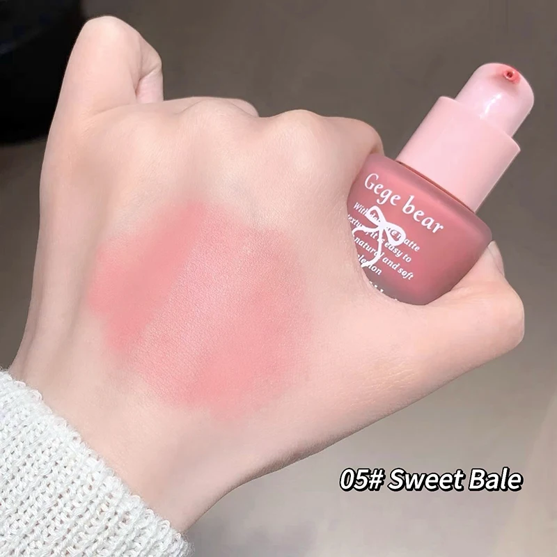 Gege Bear Light Blush Liquid Moisturizing Mirror V...