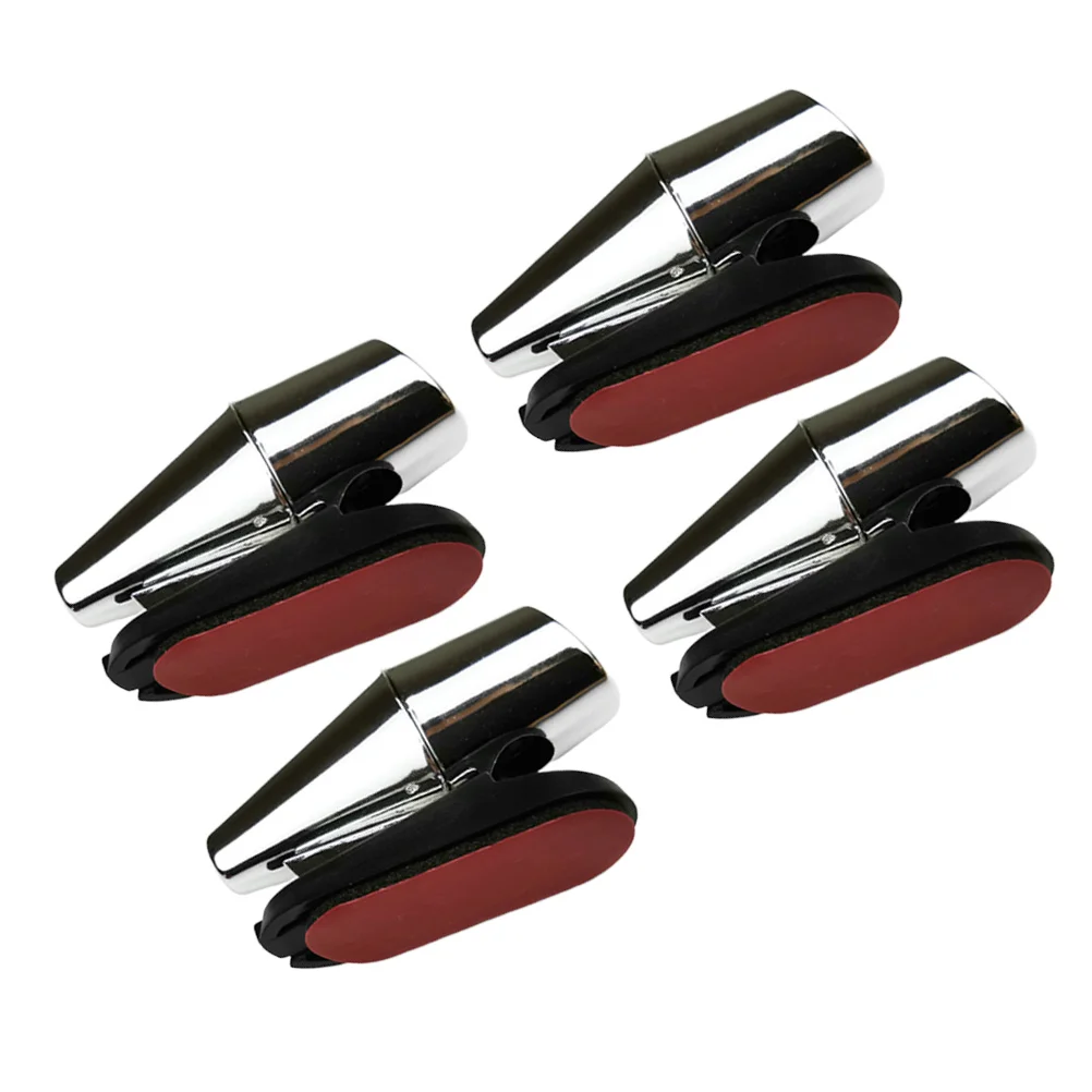 

4pcs Universal Car Deer Whistle Device Bell Automotive Animal Deer Warning for Whistles Auto Safety Alert Device (Silver)