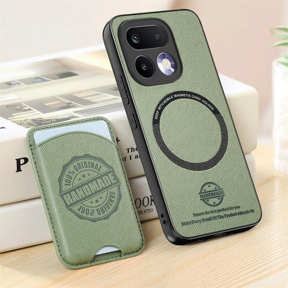 Luxury 2-in-1 Detachable Magnet Card Case with Logo Cover