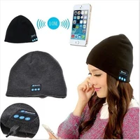 Wireless Bluetooth-compatible 5.0 Headphone Unisex Women Warm Beanie Winter Cap Smart Music Knitted Hat Earphone For Smart Phone 3