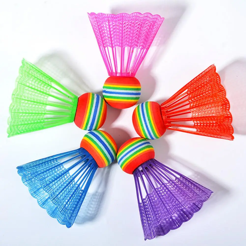 

10Pcs Training Shuttlecock High Strength Continuously Bounce EVA Good Toughness Badminton Ball Sports Accessories