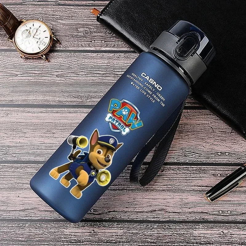 Cartoon Paw Patrol Chase Sports Water Bottle Outdoor Water Bottle Plastic Portable Water Cup Boys Girls Children 400ml or 560ml 2