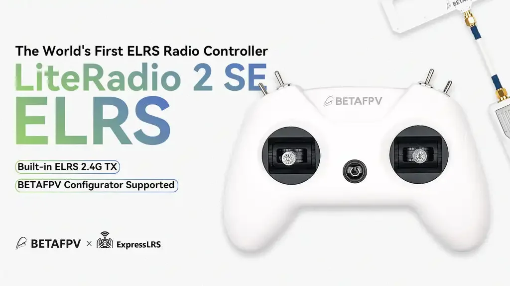 Radio Émetteur Récepteur BETAFPV LiteRadio 2 SE ELRS 2.4G Mode 1/2