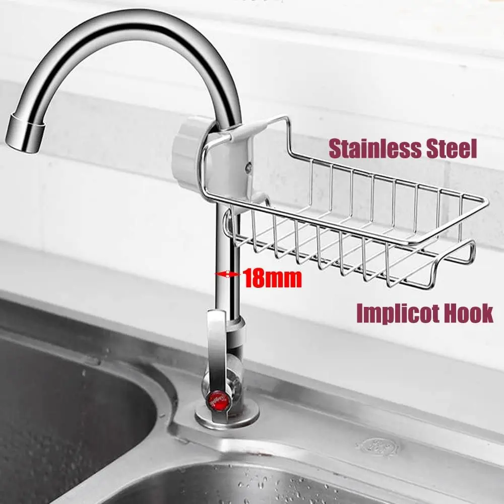 Stainless Steel Sink Drain Hanging Basket Kitchen ... - Grandado - View #6