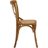 Modway Gear Rustic Modern Farmhouse Elm Wood Rattan Dining Chair in Walnut 4