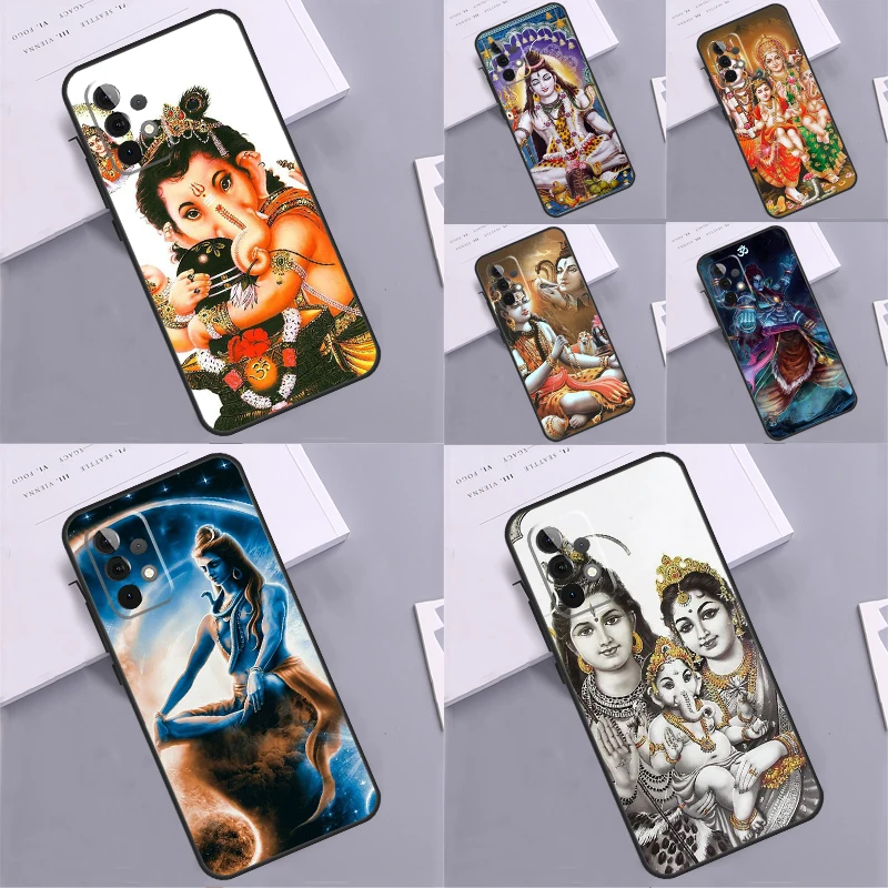God Diety Indù Ganesha Shiva Coque Per Samsung Galaxy A52 A53 A54 A42 A32 A22 A12 A51 A71 A14 A24 A34 A13 A23 A33 Case