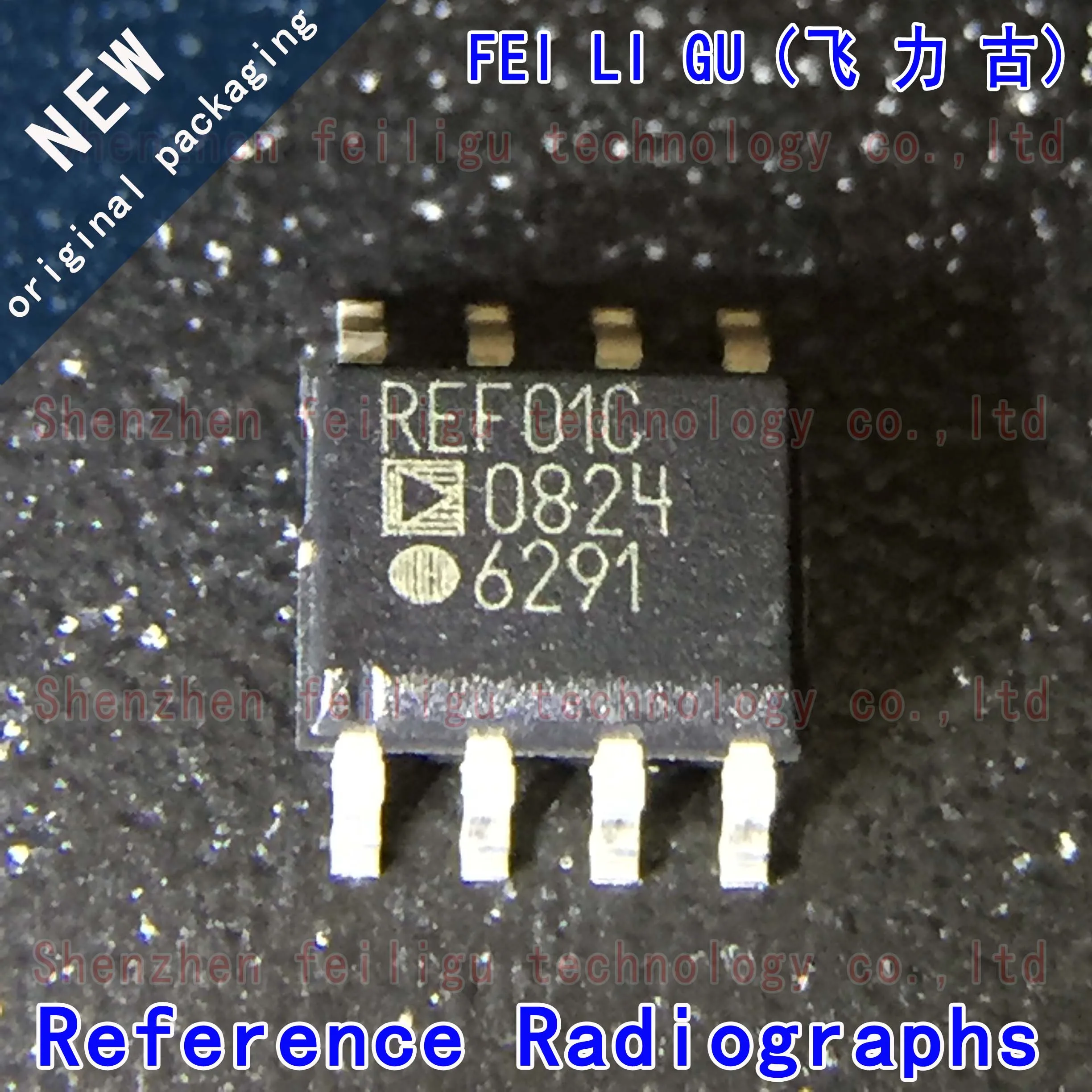 100% New Original REF01CSZ-REEL7 REF01CSZ REF01CS REF01 Package:SOP8 Voltage Reference Chip Electronic Components