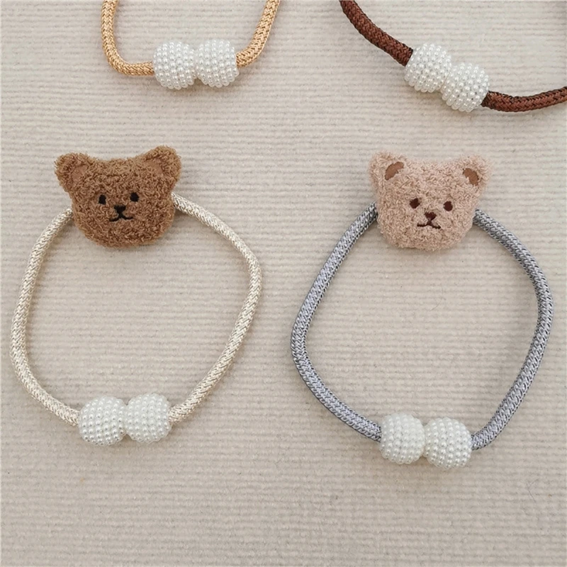 Description Picture 5 of itemCute Bear Shape Tieback Window Curtain Buckle Clip Kids Room Hanging Curtain Holders Tie Backs Curtain Accessories Home Decor