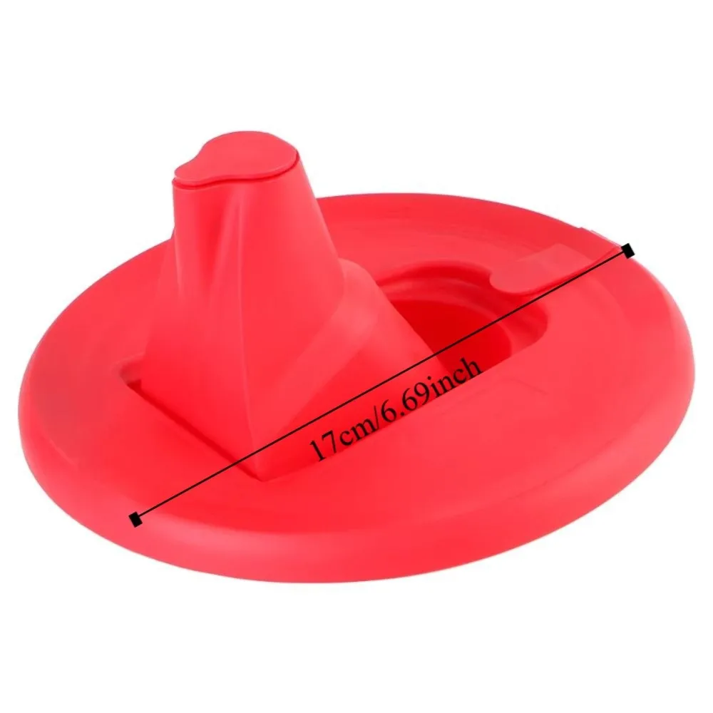 Folding Paint Bucket Paint Mix Cover Space Saving Reduce Messy Drips Paint Can Lid Retractable Spout Sealed Paint Storage