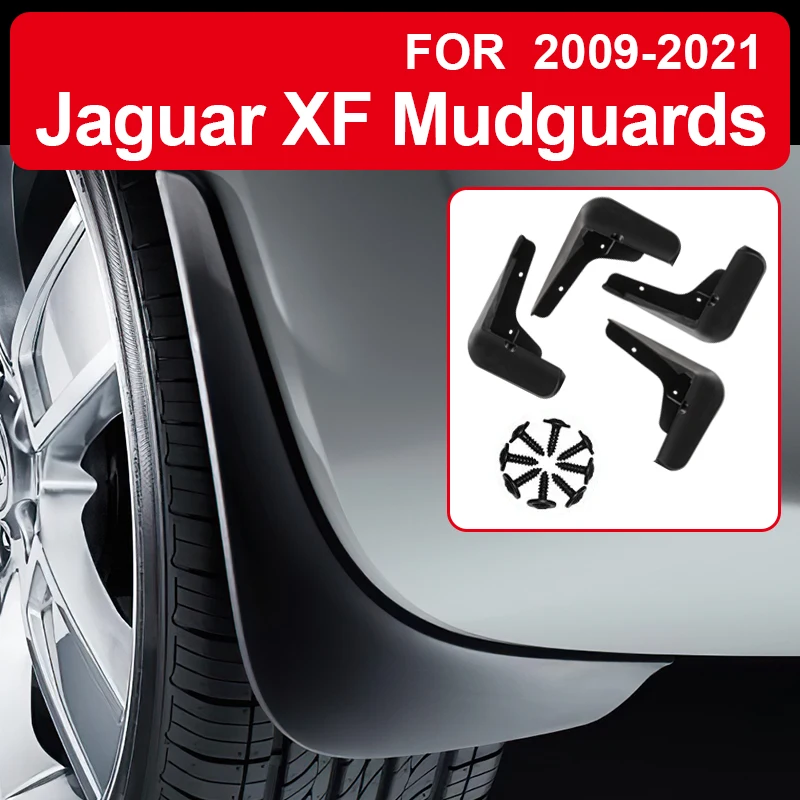 

Мягкая грязь для Jaguar XF XFL 2009-2023 аксессуары ТПЭ Брызговики оригинальный дизайн защита от снега защита от песка