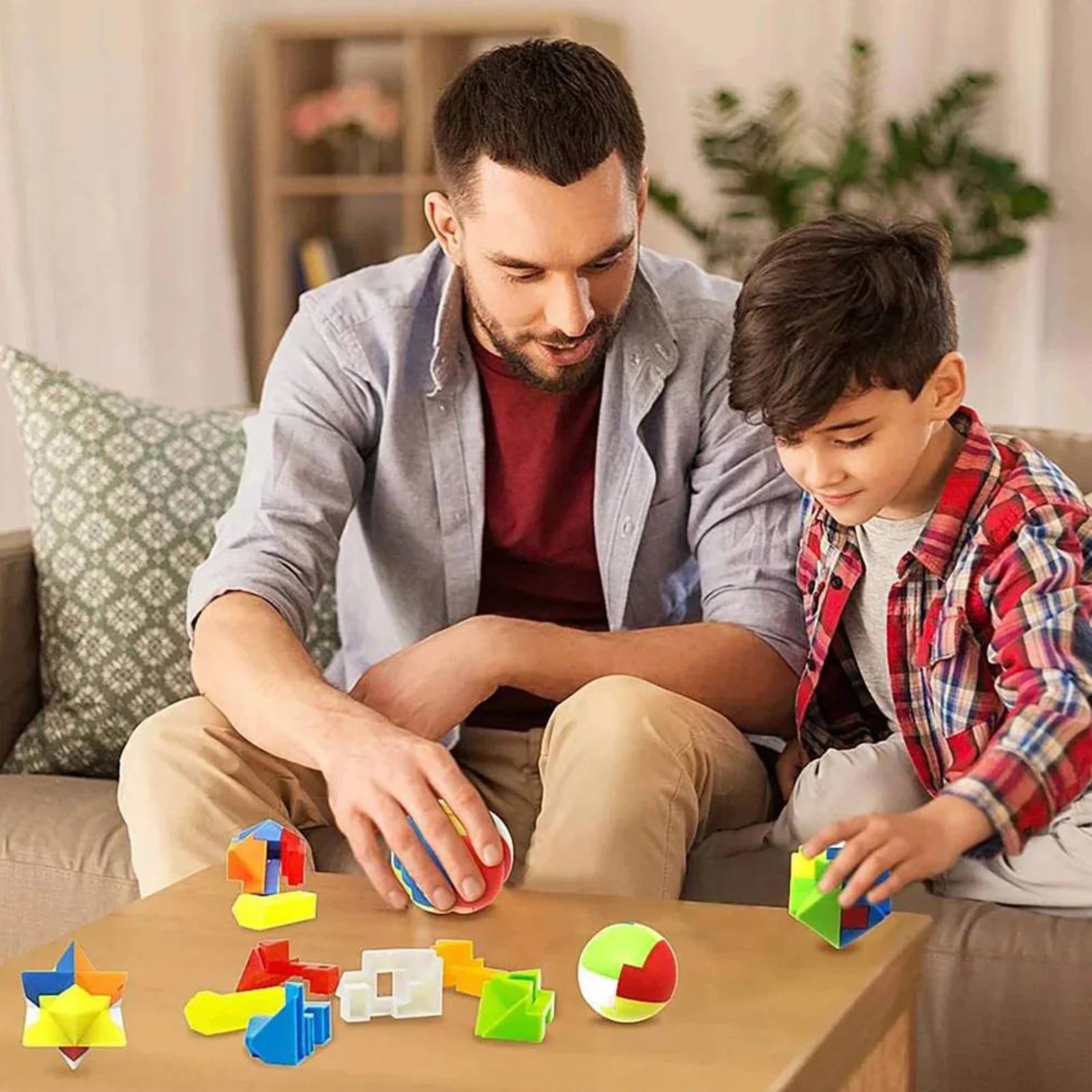 Advent Calendar 2025 Brain Teaser Puzzles Xmas Countdown Calendar Holiday Countdown Calendar Gifts for Kids Holiday Party Favors