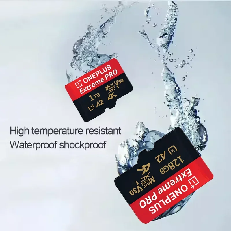 Oneplus 오리지널 클래스 10 128GB 마이크로 TF/SD 카드 휴대폰용 고속 메모리 안정적인 성능 디지털 카메라 노트북 PC MP3