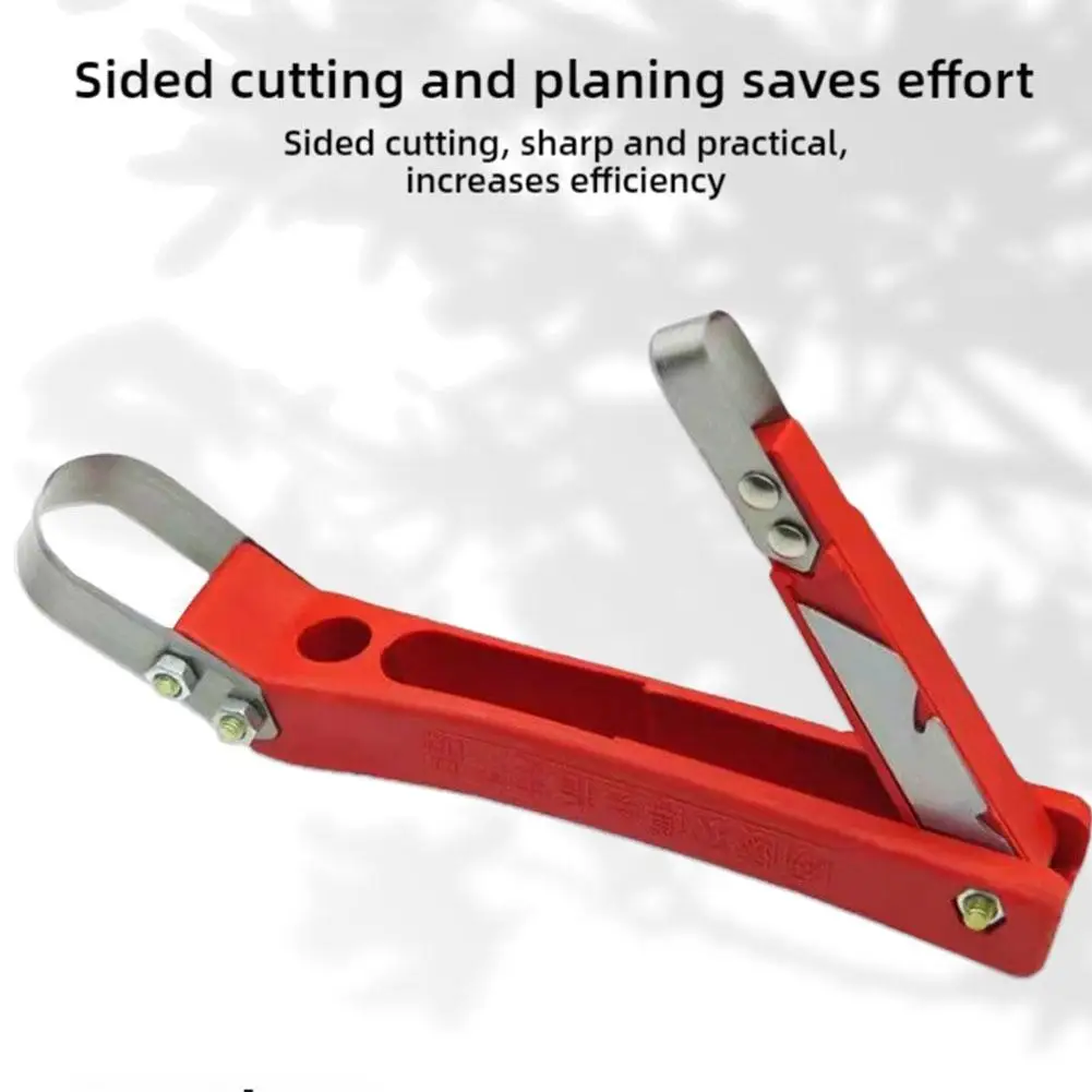 Multi-purpose Scraper Tree Bark Scraper Gardening Bark Shave Removal Tool Folding Log Peeler Debarking Tool Stripping