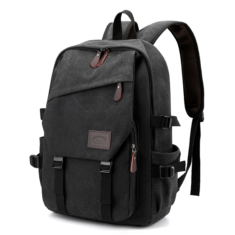 Men's large capacity travel backpack, suitable for different groups of people, adjustable shoulder strap length, multi compartme