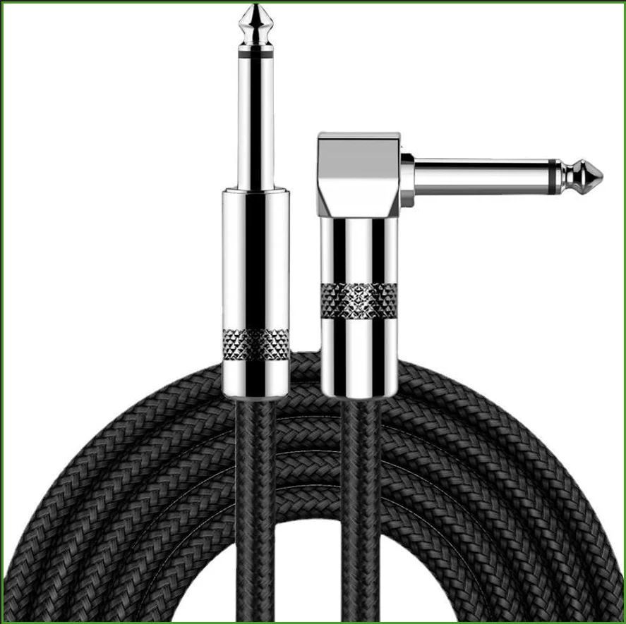 Guitar Cable 10/20ft Electric Instrument Bass AMP Cord for Electric Guitar Mandolin Pro Audio