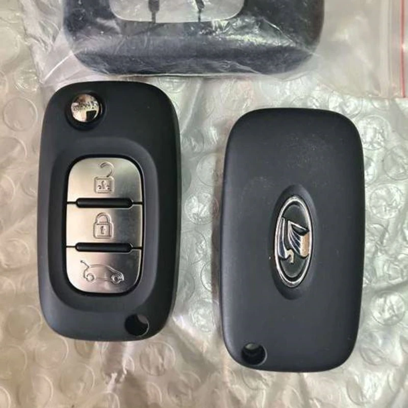 Auto Folding Remote Key 433Mhz für LADA Priora Kalina Granta Xray Vesta X-Ray Largus SMART Fortwo 453 auto FOB Smart-Remote-Key