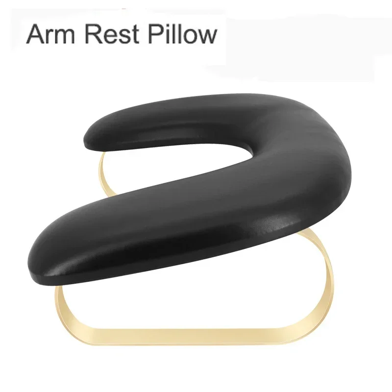 Nail art hand pillow PU Leather Portable Tilt Design Nail Art Hand Pillow Hand Cushion Removable Stand Manicure Rest Pillow Manicure Table Tool