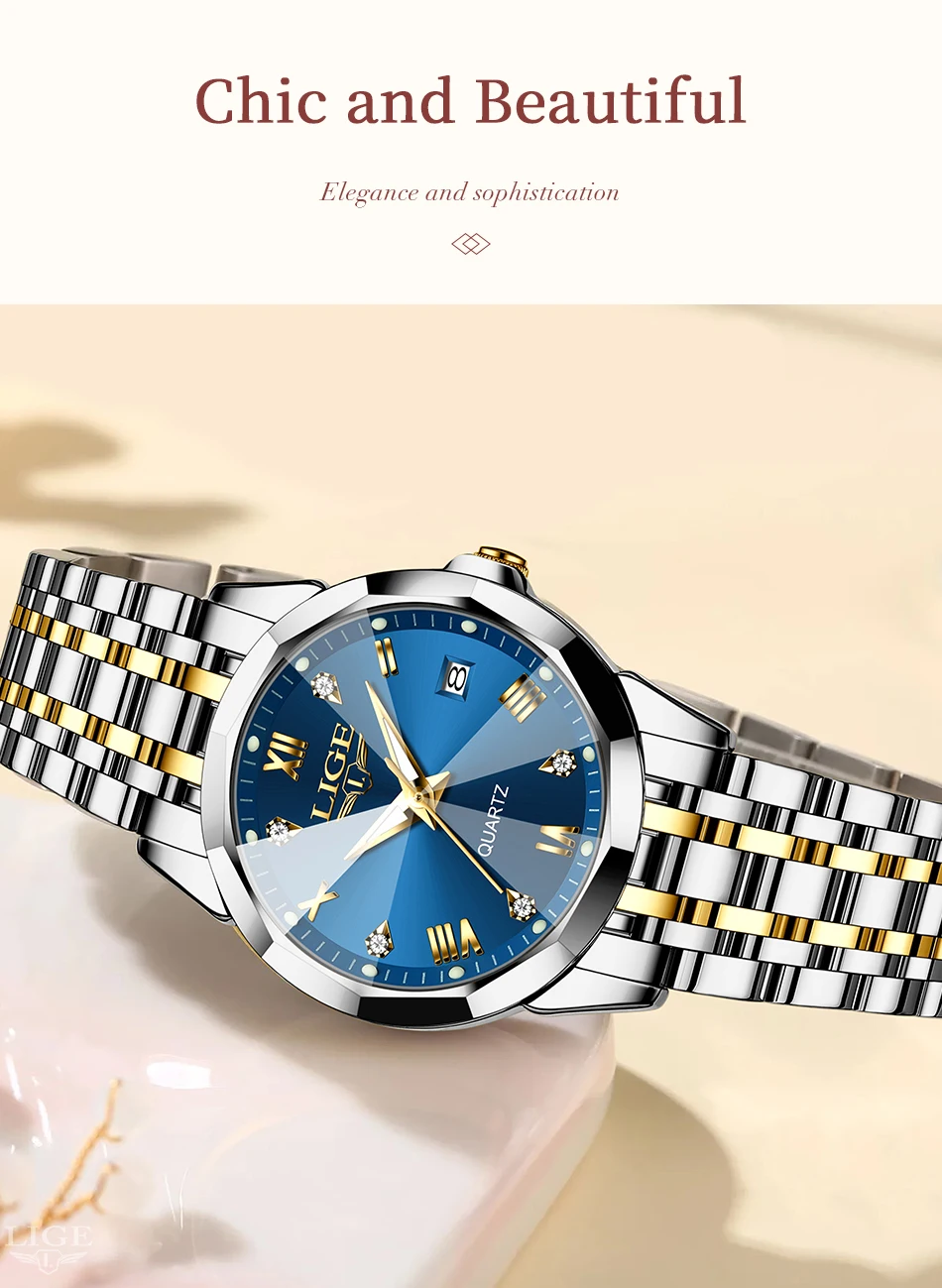 LIGE Orologio Donna - Dettaglio quadrante