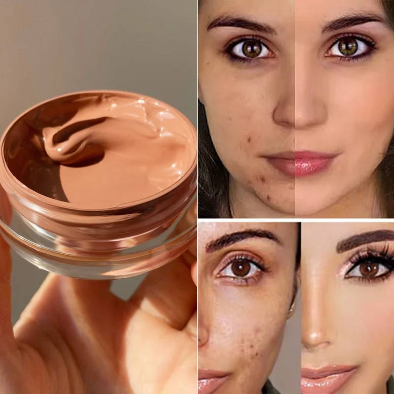 Waterproof Full Coverage Concealer for Tattoos, Scars - Natural Finish Foundation for All Skin Tones & Types Dark Circle
