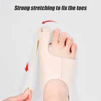1PCS Bunion Corrector Socks Comfortable Breathable for Day/Night Support Hallux Valgus Pain Relief Non-Slip Big Toe Straightener 3