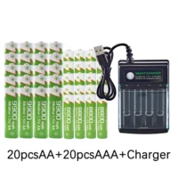 NEW1.5V Alkaline Rechargeable Batteries Set: AA 9900mAh & AAA 8800mAh with USB Charger, Free Shipping for Remote/Toy/Camera - Image 5