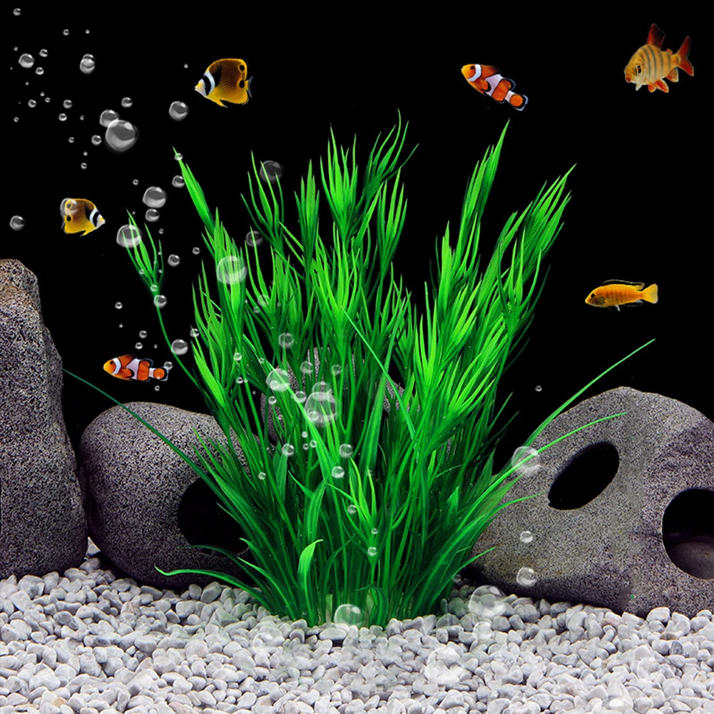 Artificial Aquarium Plants Decoration Fish Tank Water Plant Grass