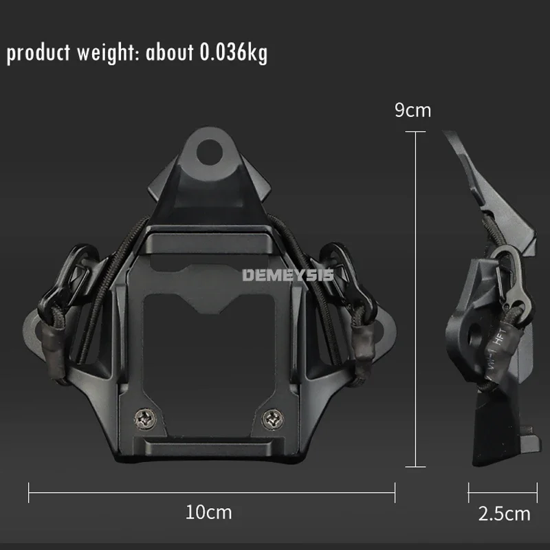 Tactical Helmet VAS Shroud Three Hole NVG Mount Adapter for FAST Shooting Helmet Night Vision Device Bracket Accessories