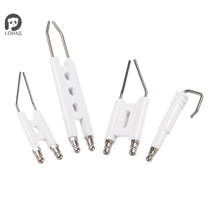 1Pcs H Type Ignition Needle For General-purpose Oil Burner BT10 Electrode Burner Accessories Ceramic Ignition Double Pin