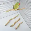 Bird Perch Toys Parrot Wooden Molar Cage Stand Stick Natural Wood Bird Accessories for Lovebirds Medium Parrots Budgies 1