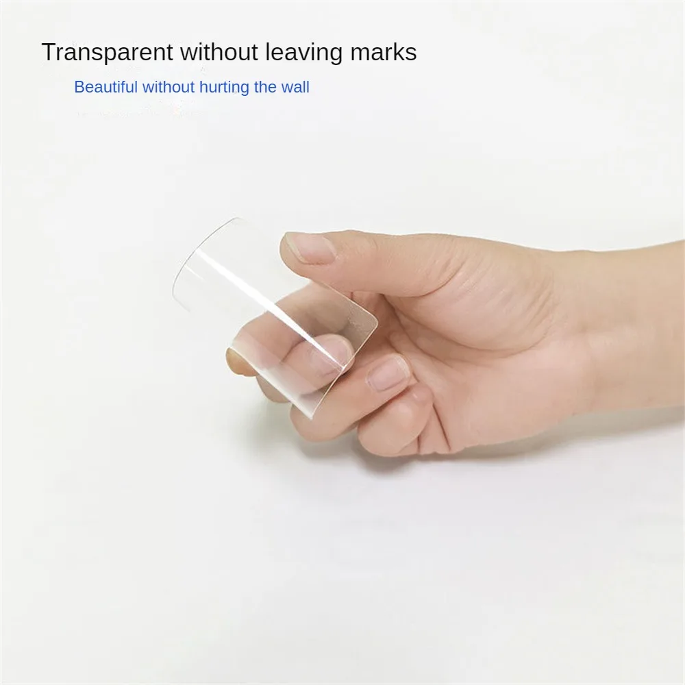 Description Picture 3 of itemCan Be Reused Super Strong Double Sided Adhesive Transparent Wall Stickers Water Proof Household Products Adhesives