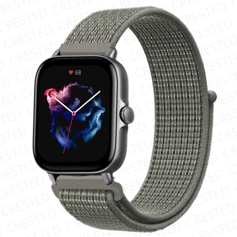 Nylon Sport Watch Band Bracelet - 20mm/22mm Adjustable Strap