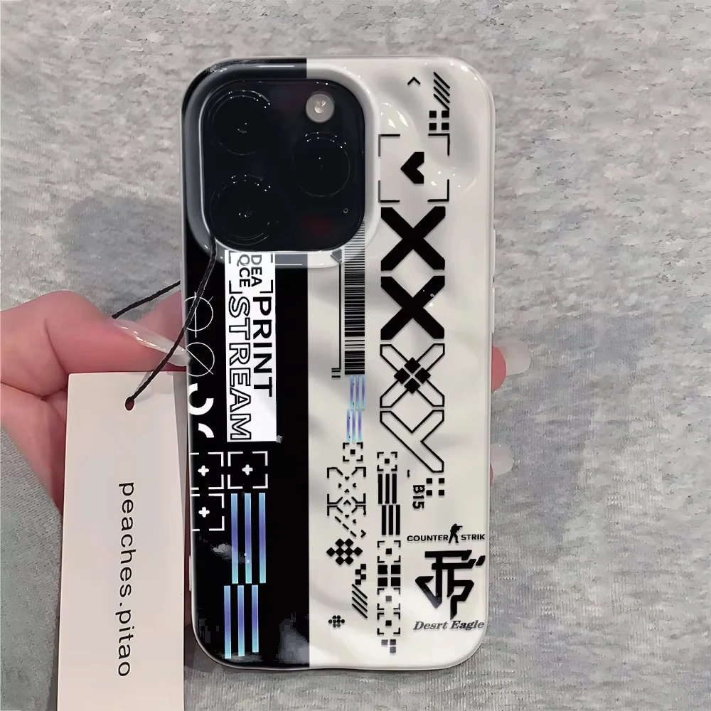 Fashion Ins Game CSGO Pattern Phone Case for iPhone 17 Pro Max 17 Air ...