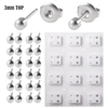 12Pairs Surgical Steel Gold&Silver Color Ear Studs Cartilage Helix Lobe Conch Piercing Earrings Fashion Piercing Body Jewelry 5