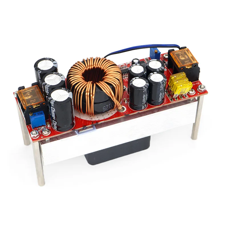 10V-60V Liter12V-80V 1200W 고전력 DC-DC 조정 가능한 부스트 전원 공급 장치 모듈 보드 30A 정전압 및 정전류