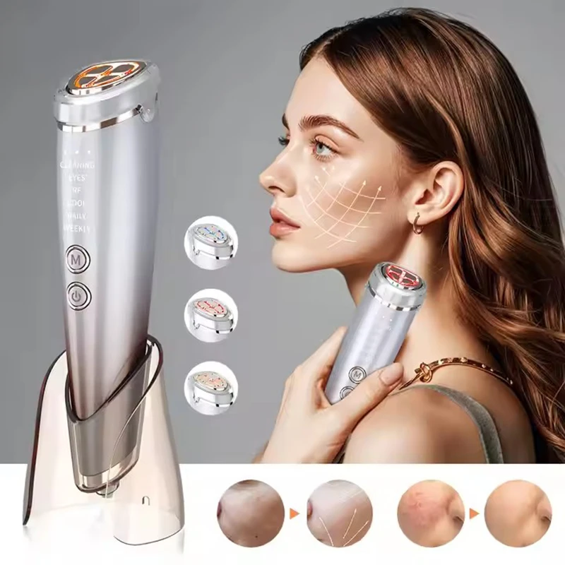 High Frequency Lifting Machine RF Beauty Instrument for Facial and Eyes Lifting and Tightening Perfect Gift for Women