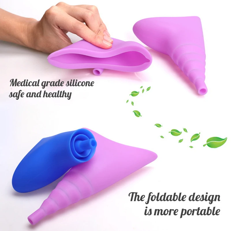 Portable Female Woman Ladies She Urinal Urine Wee Funnel Camping Travel Loo Uk female urinal funnel