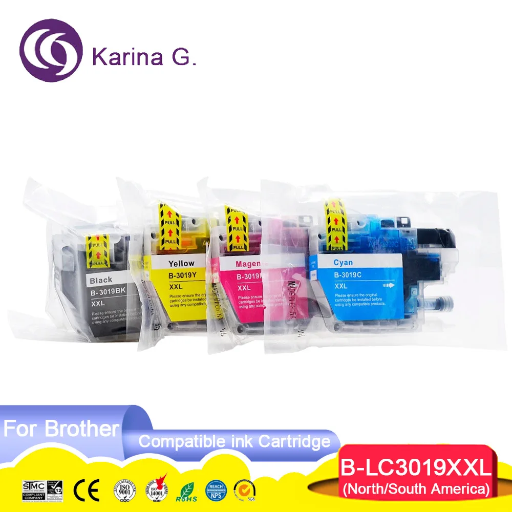 LC3019XXL LC3019 LC3019XL Premium Color Compatible InkJet Ink Cartridge for MFC