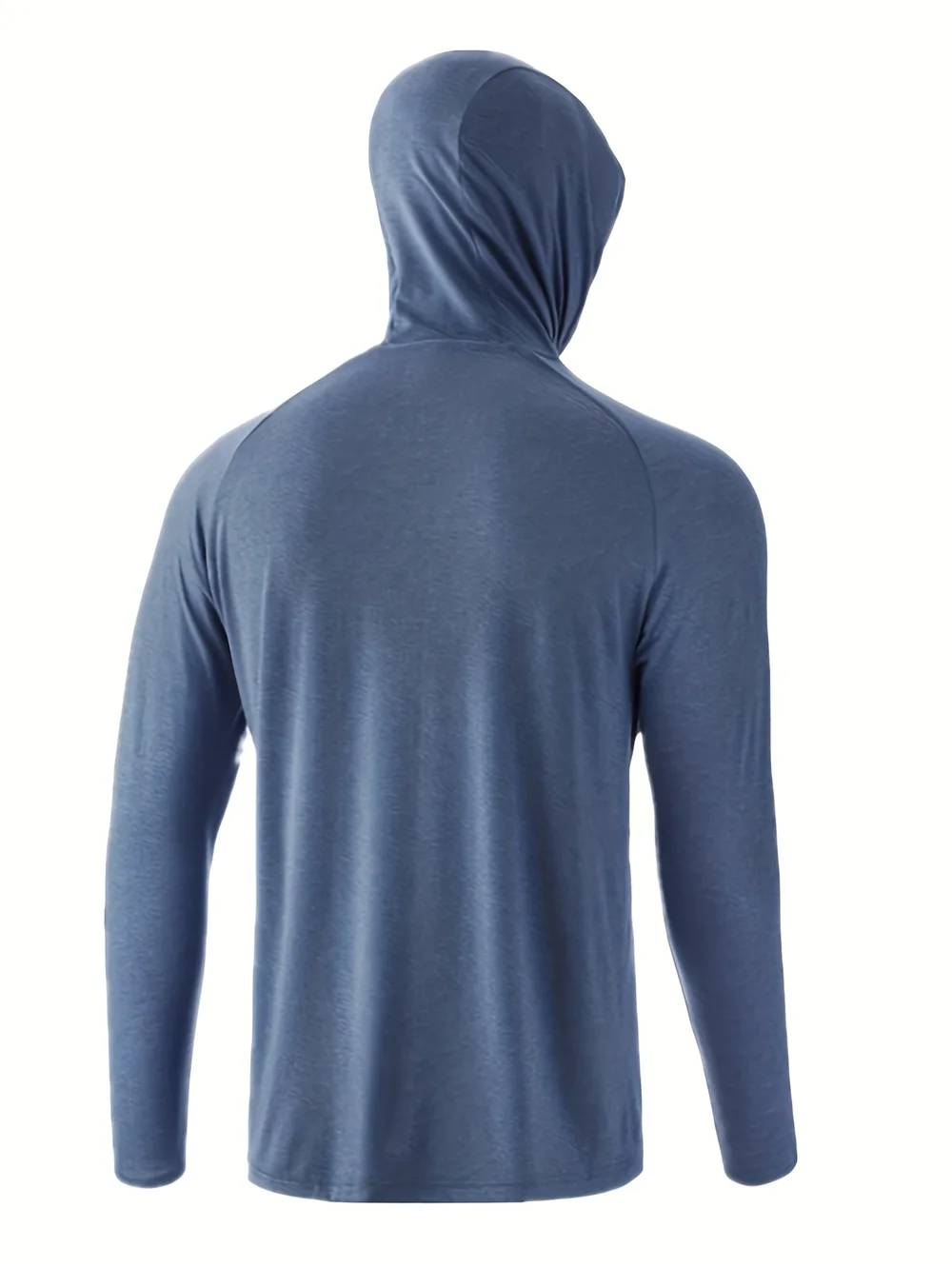 Description Picture 3 of itemMen's Hoodie Long Sleeve SPF Fishing Hiking Running UV Protection Shirts Hooded Quick Dry Lightweight