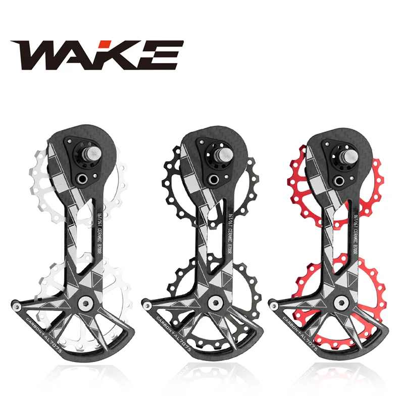 

Задний переключатель передач для горного велосипеда Wake Racing, керамический подшипник 16T, направляющая для шкива для горного велосипеда, SHIMANO 8700RD