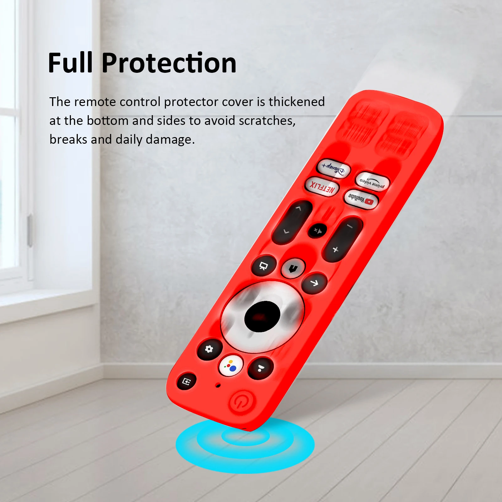 Remote Controller Cover Remote Controls Case for MECOOL KD3 Anti-Drop and Anti-Slip Precise Cutting Design for Household Hotel Use