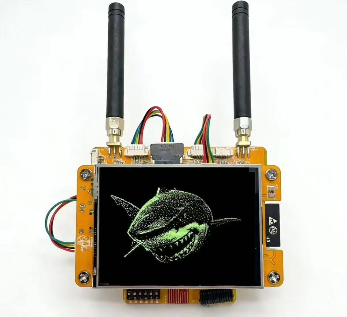 NM-RF-Hat 컴패니언 햇 멀티밴드 RF(브루스 CYD ESP32-2432S028 CC1101 nRF24 PN532 IR TX/RX 433M OOK 전력 관리 TF 슬롯용)