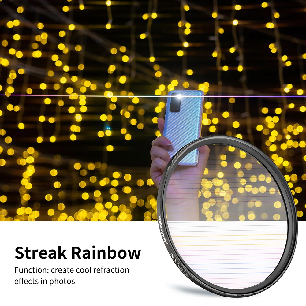 Filtre Blue Streak, filtre à effets spéciaux pour DSLR Cinematice Video  Camera