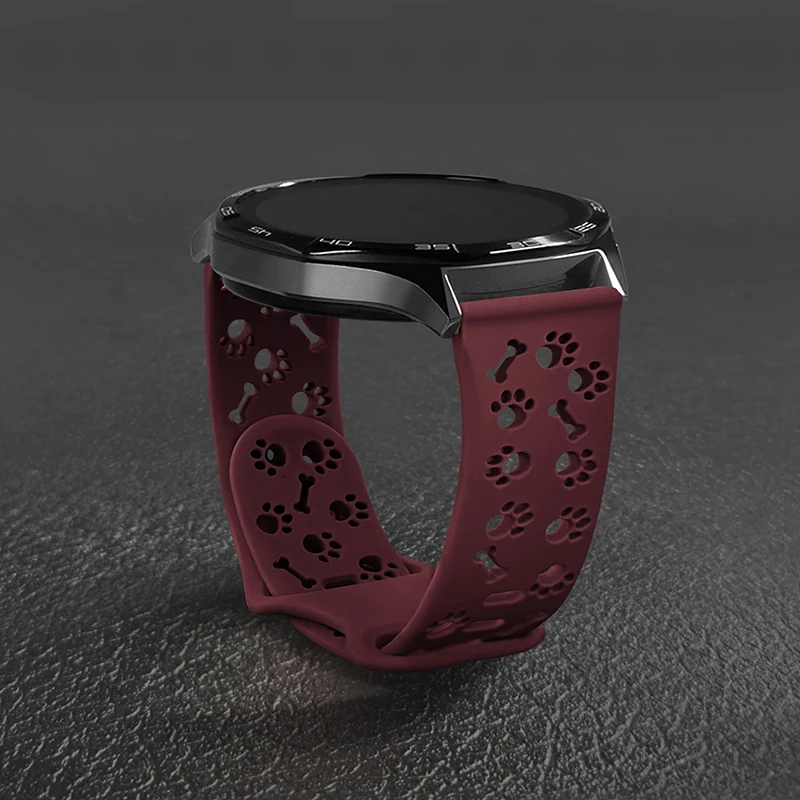 Versatile Silicone Watch Strap - Premium Adjustable Band in Multiple Widths