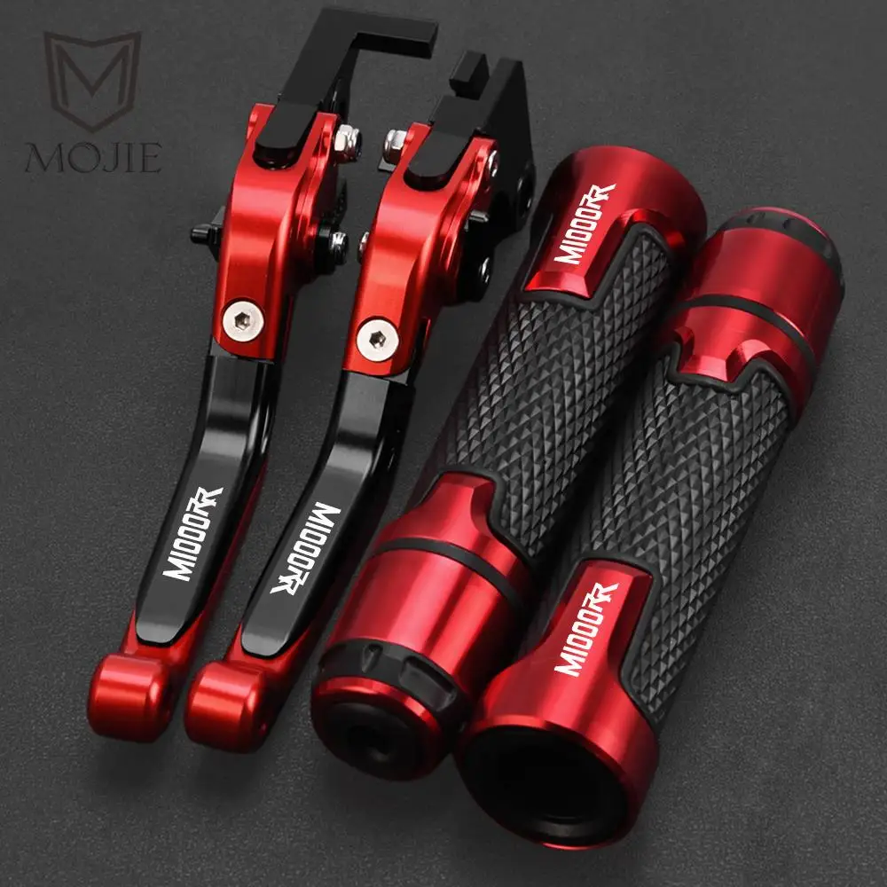

2022 2023 Motorcycles Accessories CNC Adjustable Foldable Brake Clutch Levers Handle Grips Set For BMW M1000RR M1000 RR M 1000RR
