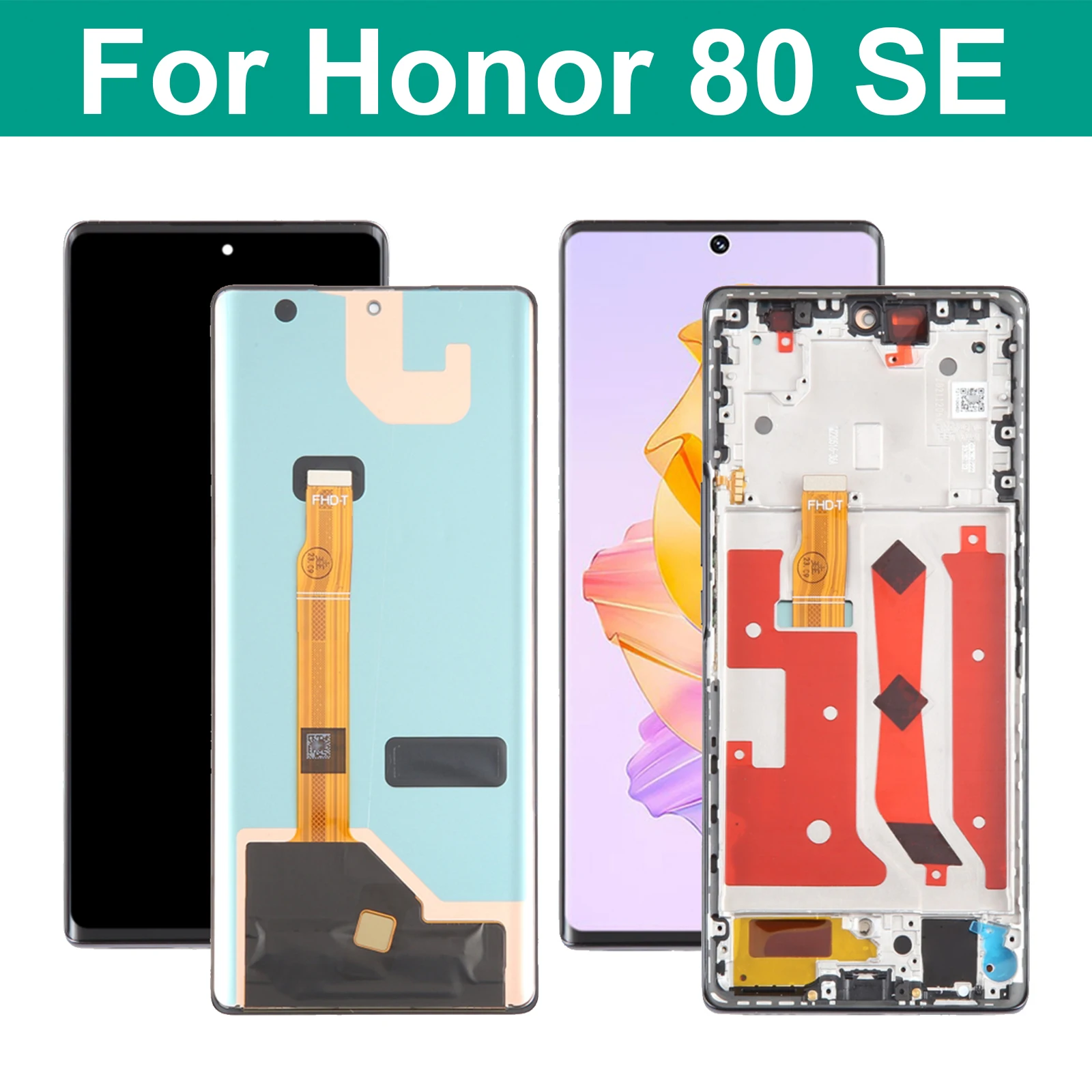 

For Huawei Honor 80 SE 80SE GIA-AN8 LCD Display Touch Screen Replacement Digitizer Assembly