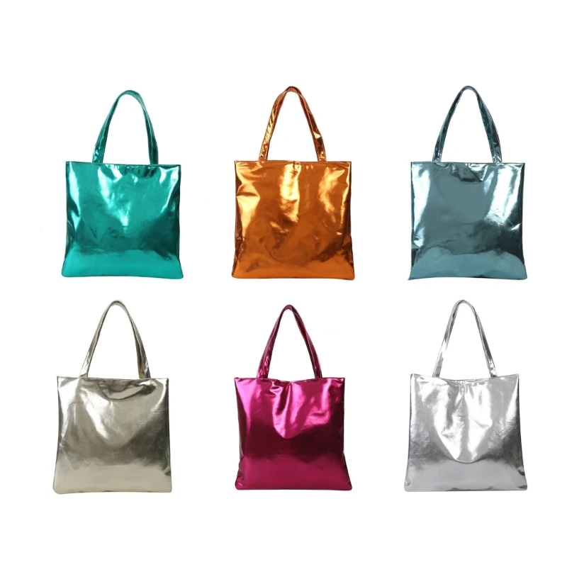 

Nylon Shoulder Bag in Candy Colors Handbag Suitable for Work and School