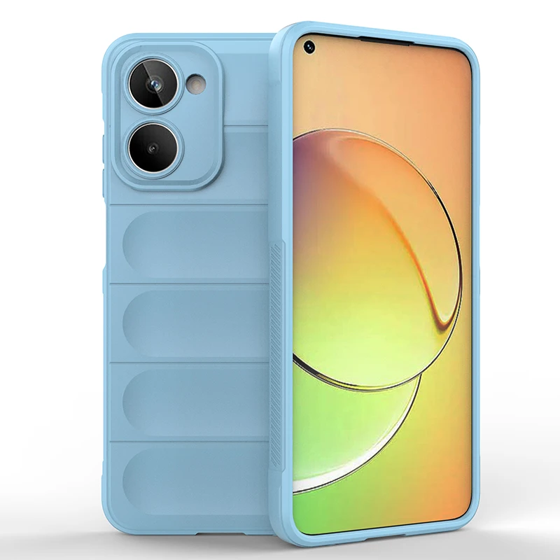 Enhanced Shockproof Liquid Silicone Back Phone Case - Durable Protective Cover