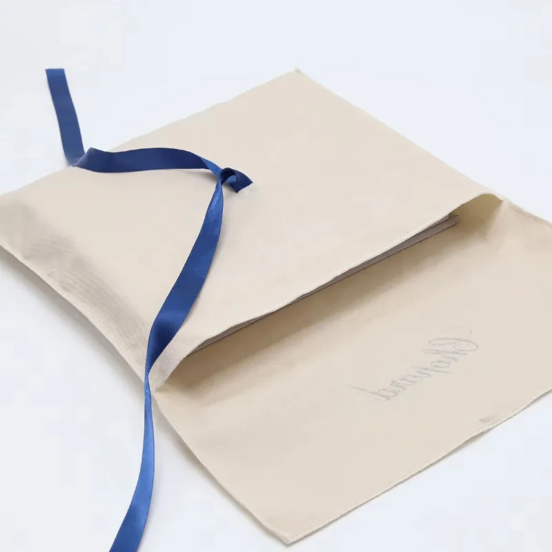 Natural Cotton Envelope Gift Bags 10x8cm 10x10cm 20x15cm Custom Logo Jewelry Flap Pouches Makeup Dust Sack 2 S362f2aad25974271baa293ebd47afe22Q